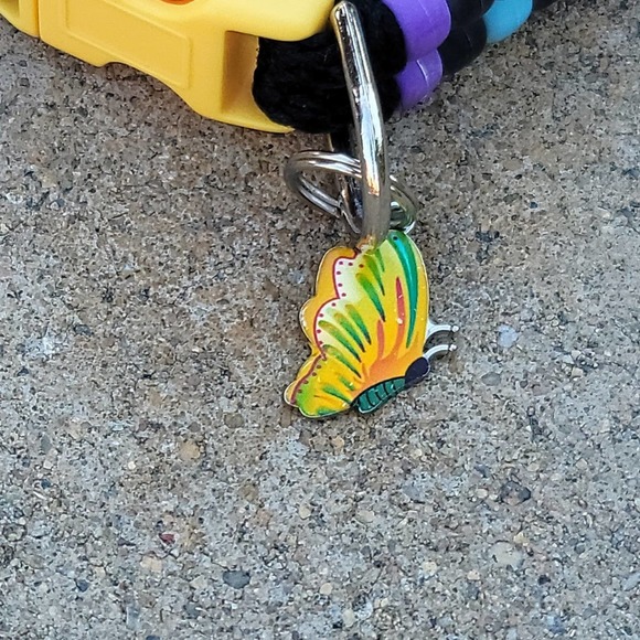 Custom Handmade Beaded Bling Dog Collar - Picture 3 of 3